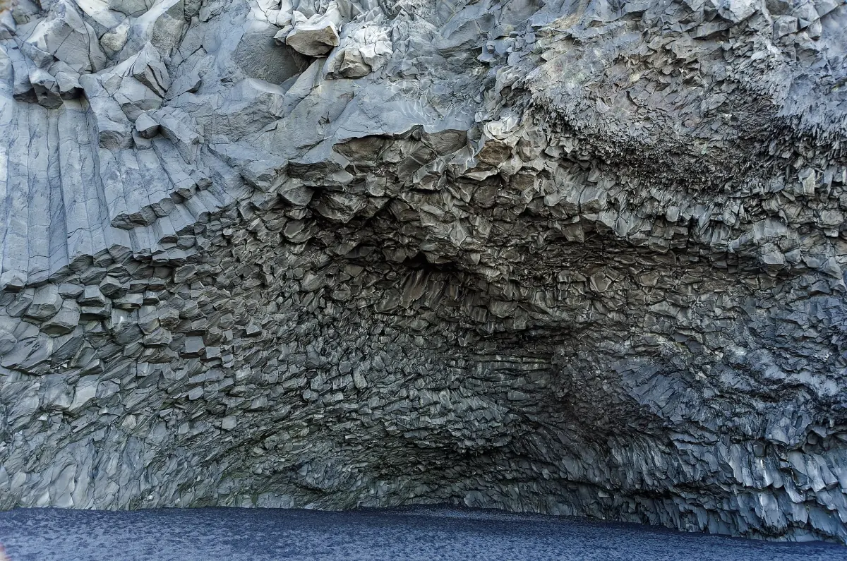 Basalt columns at Reynisfjara