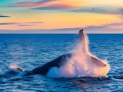 whale watching iceland