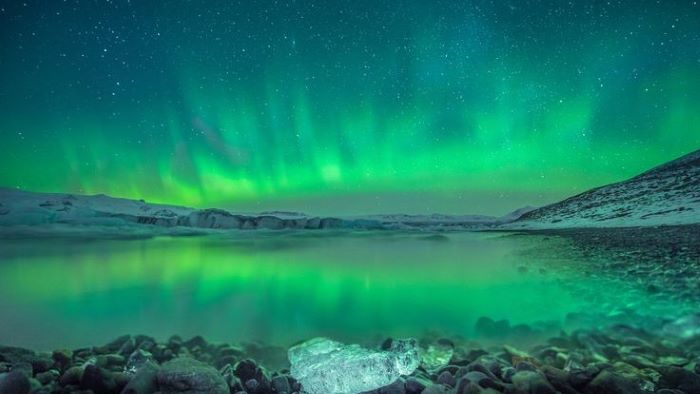 northern lights in iceland